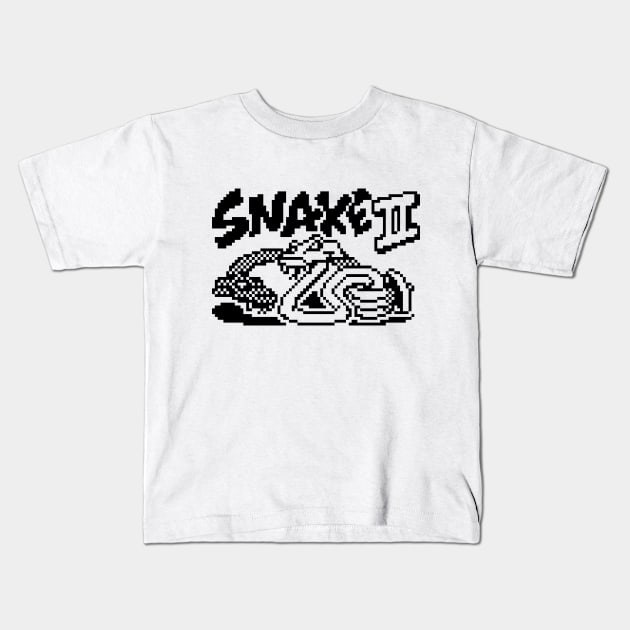 Snake II Kids T-Shirt by inotyler